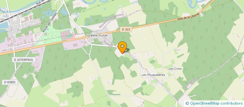 localisation de l'entreprise MADAME ROZENN BREBION  SOULITRE