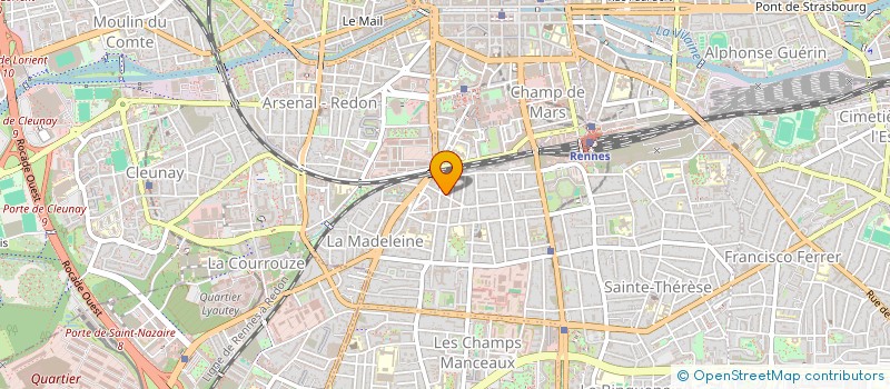 localisation de l'entreprise MADAME ROZENN DUVAL  RENNES