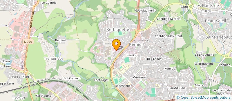 localisation de l'entreprise MADAME ROZENN FLAUX à VANNES