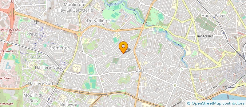 localisation de l'entreprise MADAME ROZENN IZENIC à NANTES