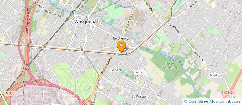 localisation de l'entreprise MADAME ROZENN JAHIER à VILLENEUVE-D'ASCQ