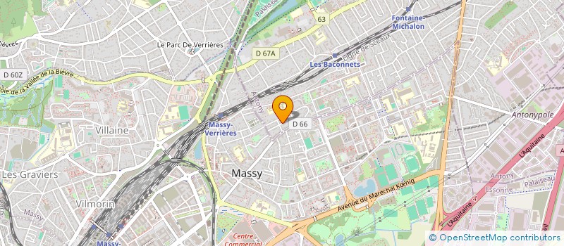 localisation de l'entreprise MADAME ROZENN JARNOUEN DE VILLARTAY à ANTONY