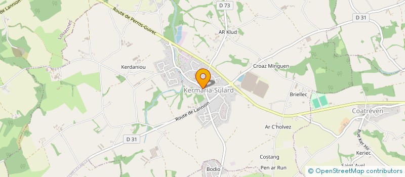 localisation de l'entreprise MADAME ROZENN LE FIBLEC à KERMARIA-SULARD