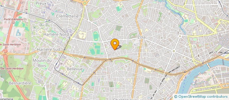 localisation de l'entreprise MADAME ROZENN LE PABIC à NANTES