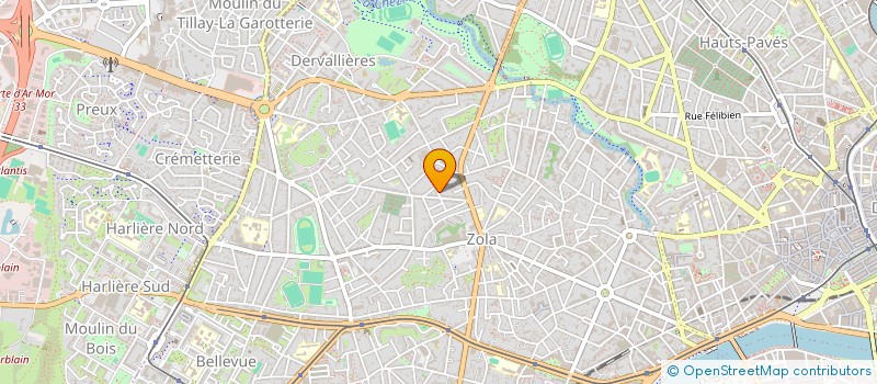 localisation de l'entreprise MADAME ROZENN LESNE à NANTES