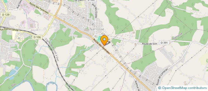 localisation de l'entreprise MADAME ROZENN MARTIN  NARROSSE