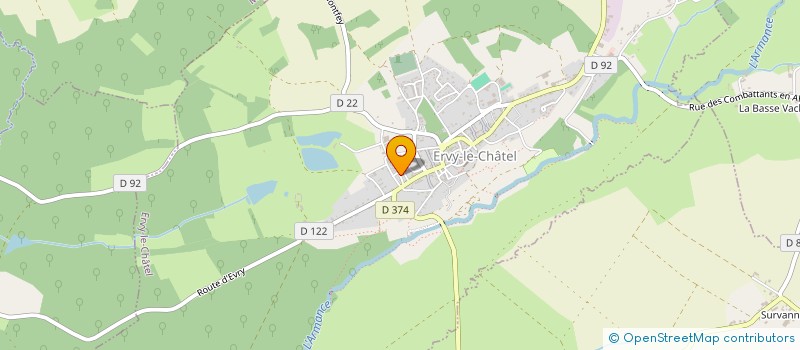 localisation de l'entreprise MADAME ROZENN MEIGNANT à ERVY-LE-CHATEL