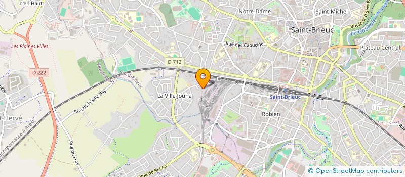 localisation de l'entreprise MADAME ROZENN MORO à SAINT-BRIEUC