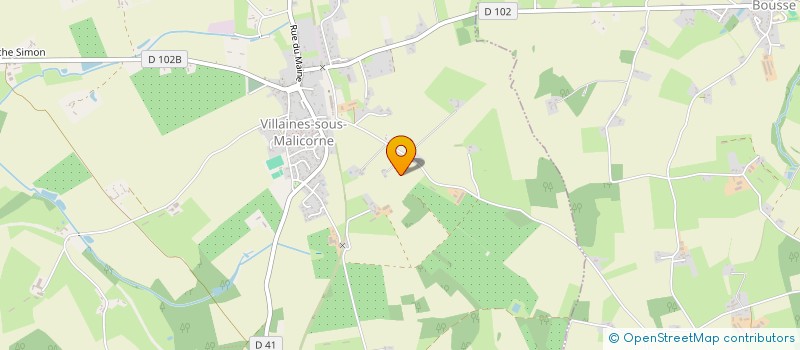 localisation de l'entreprise MADAME ROZENN PEAN  COURCELLES LA FORET