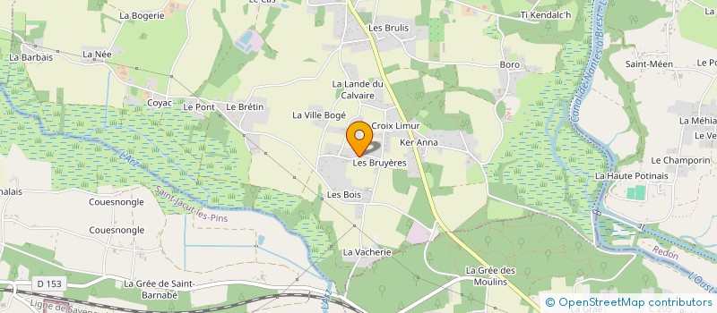 localisation de l'entreprise MADAME ROZENN PHILIPPOT  SAINT-VINCENT-SUR-OUST