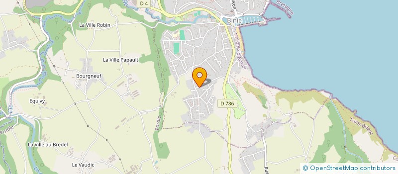 localisation de l'entreprise MADAME ROZENN PRIOUL à BINIC-ETABLES-SUR-MER