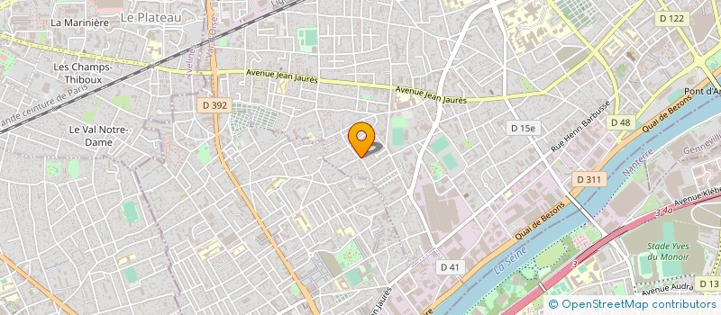 localisation de l'entreprise MADAME ROZENN TITOUR  ARGENTEUIL