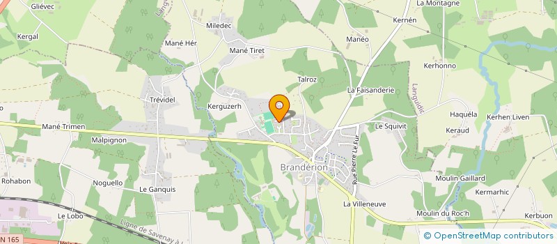 localisation de l'entreprise MADAME ROZIANE RIMBAULT à BRANDERION