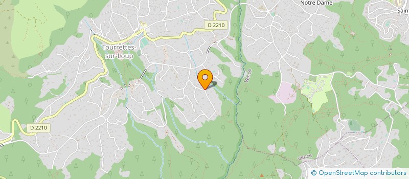 localisation de l'entreprise MADAME ROZINA LAJKO à TOURRETTES-SUR-LOUP