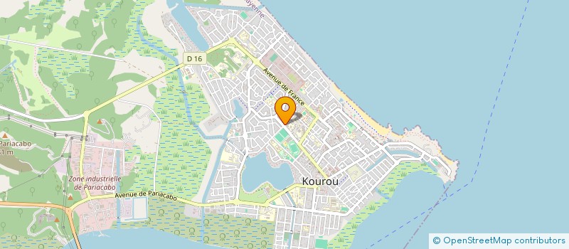 localisation de l'entreprise MADAME ROZLAN HOYTE à KOUROU