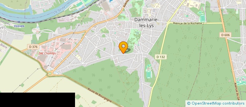localisation de l'entreprise MADAME ROZLANE BOUZIANE à DAMMARIE-LES-LYS