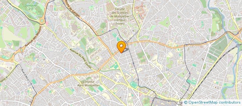 localisation de l'entreprise MADAME RUBA YOUSEF à MONTPELLIER
