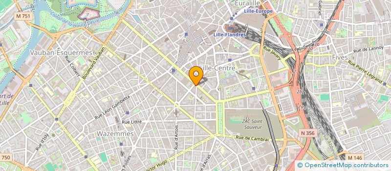 localisation de l'entreprise MADAME RUBI RAMIREZ ALVARADO à LILLE