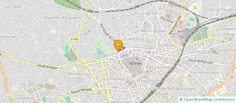 localisation de l'entreprise MADAME RUBIE SANNA  NIMES