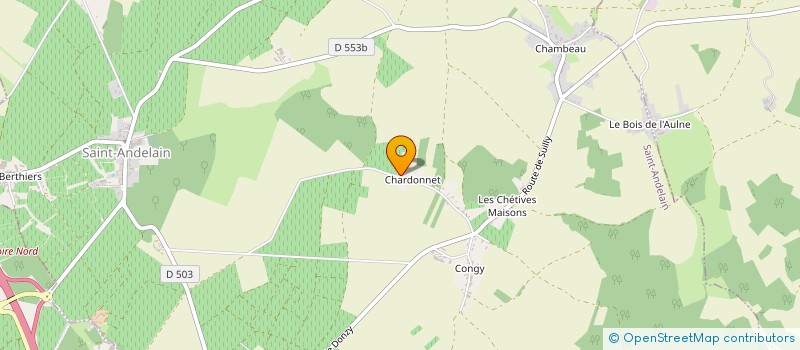 localisation de l'entreprise MADAME RUBINA PEREIRA DE FREITAS  SAINT-ANDELAIN