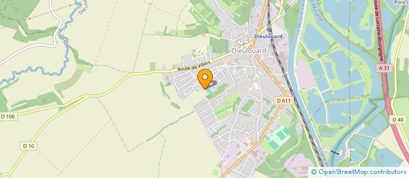 localisation de l'entreprise MADAME RUBIS BRUET  AUTREVILLE-SUR-MOSELLE