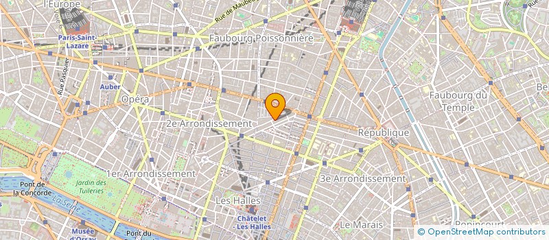 localisation de l'entreprise MADAME RUBIS LOYZANCE  PARIS