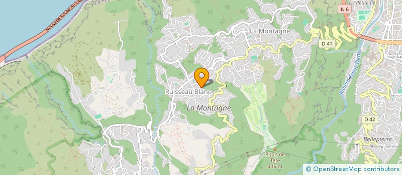 localisation de l'entreprise MADAME RUBY BEGUE  SAINT-DENIS