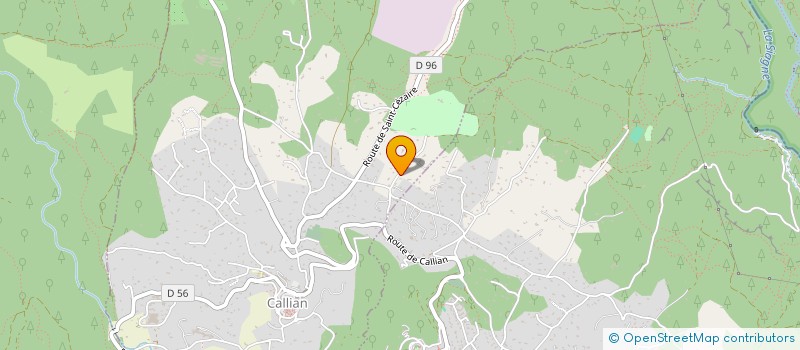 localisation de l'entreprise MADAME RUBY SIEUR  CALLIAN