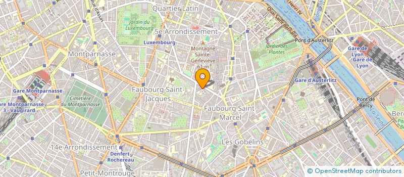 localisation de l'entreprise MADAME RUCHA EVALYN ROBINSON à PARIS
