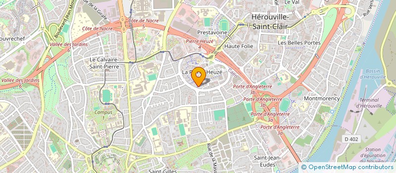 localisation de l'entreprise MADAME RUDINA BERDYNAJ à CAEN