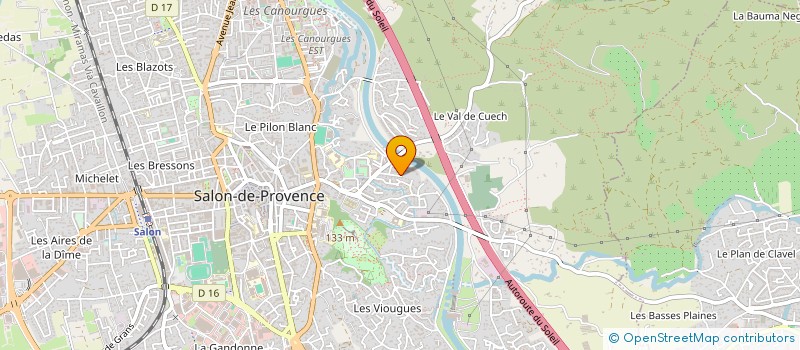 localisation de l'entreprise MADAME RUEI-JEN WU  SALON-DE-PROVENCE