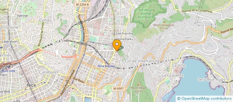localisation de l'entreprise MADAME RUFINA MIGUEL GALIMOVA  NICE