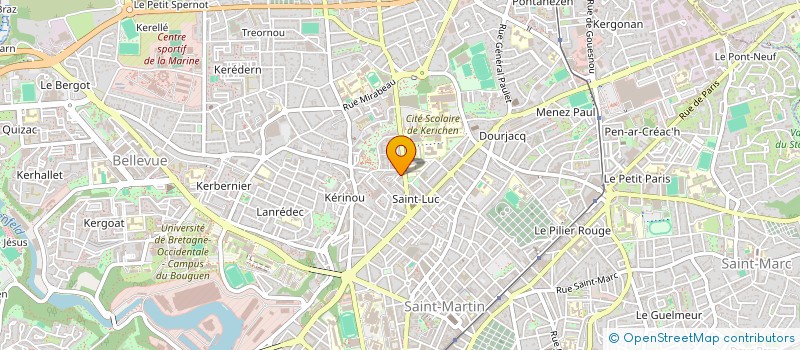 localisation de l'entreprise MADAME RUIXIAN LIU à BREST
