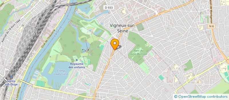 localisation de l'entreprise MADAME RUKEN KAPLAN à DRAVEIL