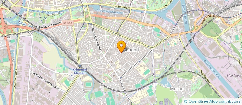 localisation de l'entreprise MADAME RUKIA BARUMBI AKWABELA à STRASBOURG