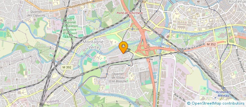 localisation de l'entreprise MADAME RUKIJE PINI à STRASBOURG