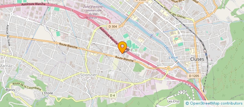 localisation de l'entreprise MADAME RUKIYE ALTINEL  SCIONZIER