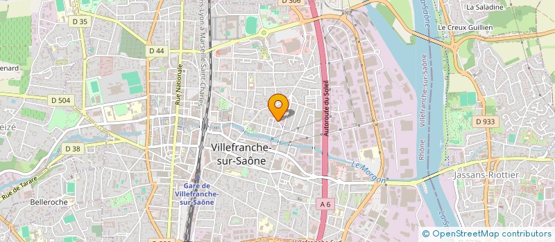 localisation de l'entreprise MADAME RUKIYE SELVI  VILLEFRANCHE-SUR-SAONE