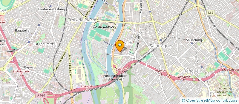 localisation de l'entreprise MADAME RUKSHANA KHANOM  TOULOUSE