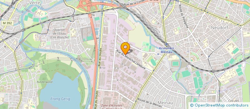 localisation de l'entreprise MADAME RUKUS BAKSI à STRASBOURG