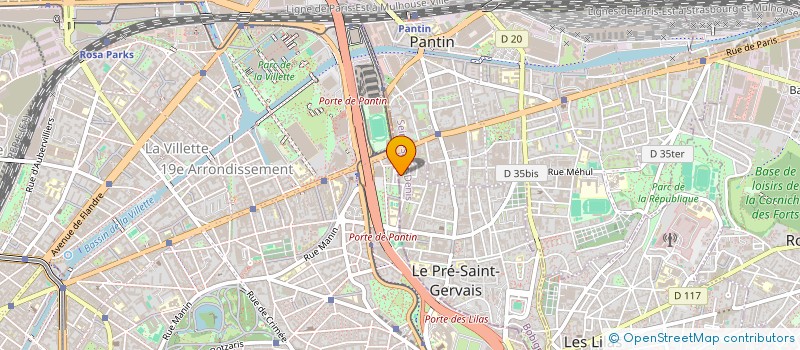 localisation de l'entreprise MADAME RUMANA AHMED à LE PRE-SAINT-GERVAIS