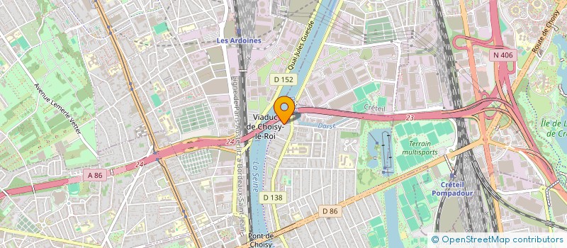 localisation de l'entreprise MADAME RUMANA MUHAMMAD  CHOISY-LE-ROI