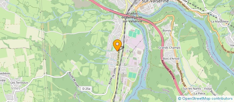 localisation de l'entreprise MADAME RUMEYSA AK à VALSERHONE