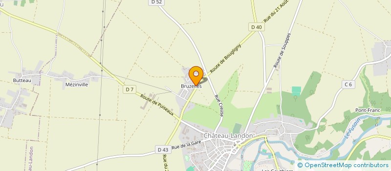 localisation de l'entreprise MADAME RUMEYSA CIRIT  CHATEAU-LANDON