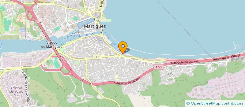 localisation de l'entreprise MADAME RUMYANA BOYADZHIEVA  MARTIGUES