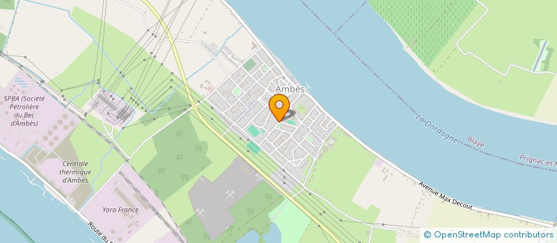 localisation de l'entreprise MADAME RUMYANA ILIEVA  AMBES