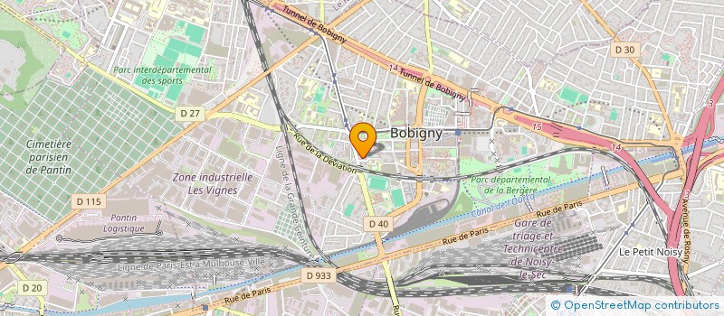 localisation de l'entreprise MADAME RUNA LAYLA AKTERA  BOBIGNY