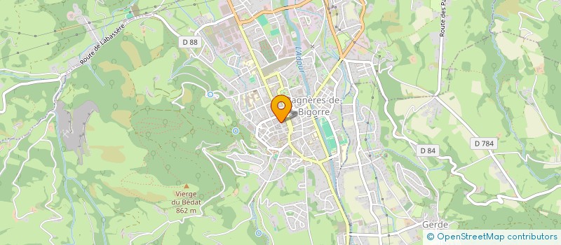 localisation de l'entreprise MADAME RUNGARUN PHADUNGPHOL  BAGNERES-DE-BIGORRE