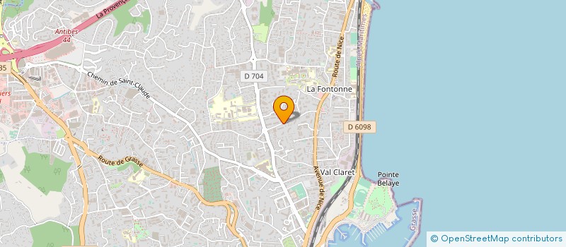 localisation de l'entreprise MADAME RUNGRUANG CHAINGAO à ANTIBES