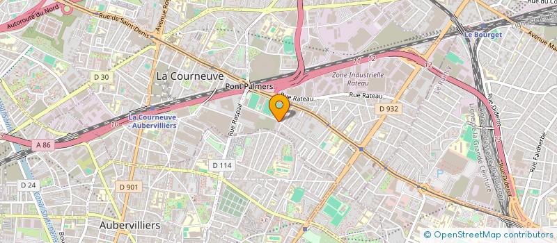 localisation de l'entreprise MADAME RUPA KHATUN à LA COURNEUVE